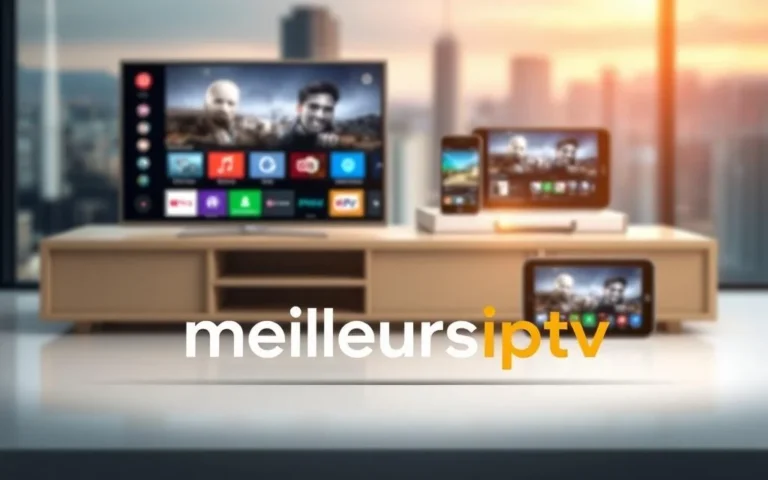 Quelle Est la Meilleure Application IPTV?