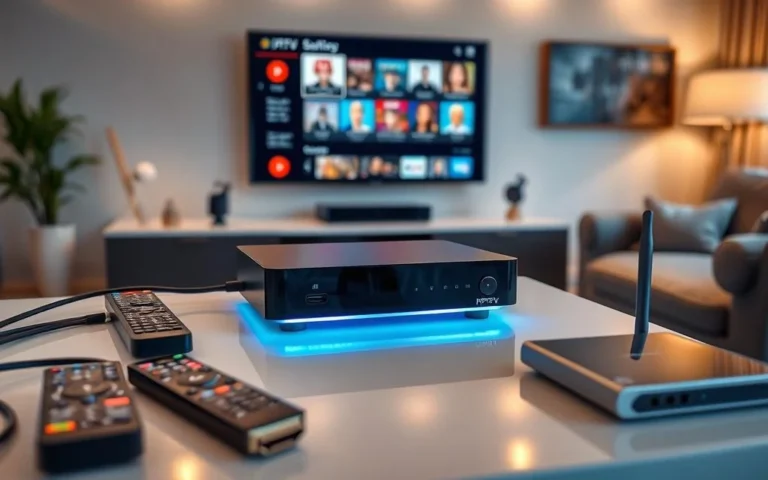 décodeur iptv avec code