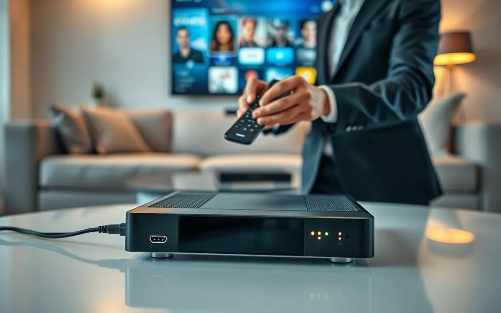 décodeur iptv avec code