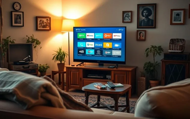 iptv sur tv non connectée