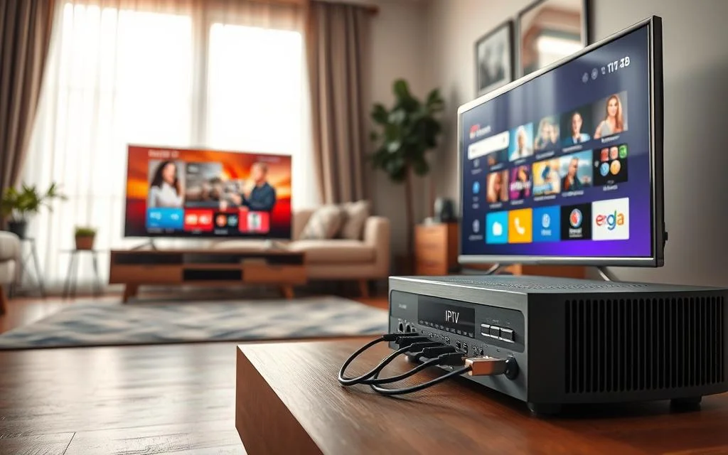 iptv sur tv non connectée